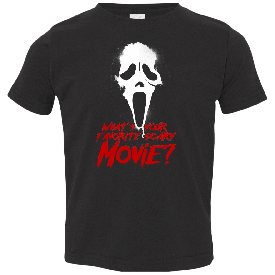 T-Shirts Black / 2T What's Your Favorite Scary Movie Toddler Premium T-Shirt