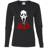 T-Shirts Black / S What's Your Favorite Scary Movie Women's Long Sleeve T-Shirt