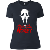 T-Shirts Indigo / X-Small What's Your Favorite Scary Movie Women's Premium T-Shirt