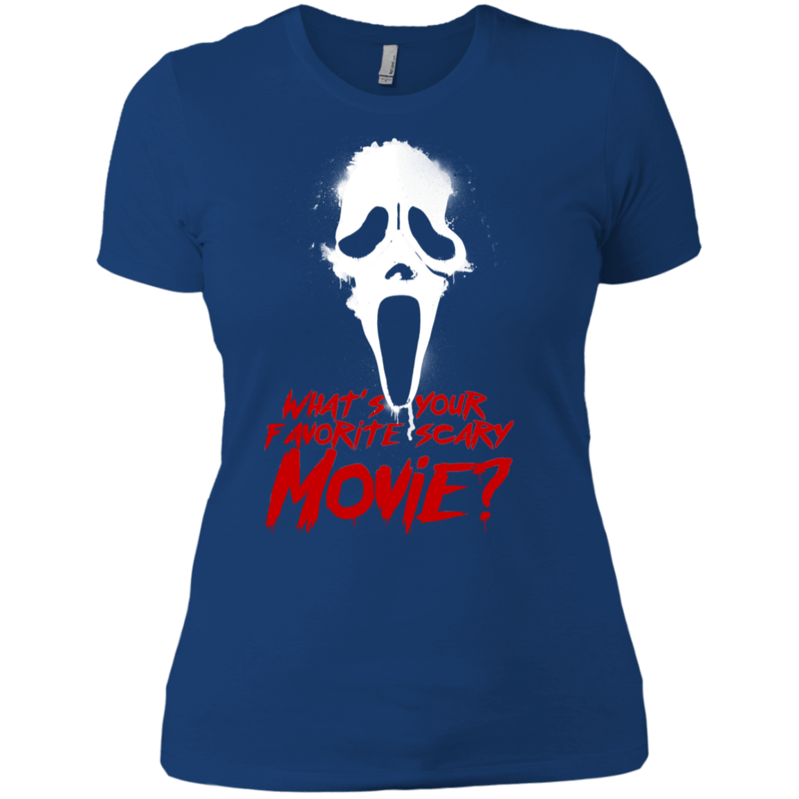 T-Shirts Royal / X-Small What's Your Favorite Scary Movie Women's Premium T-Shirt