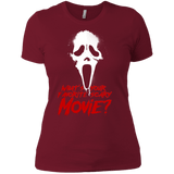 T-Shirts Scarlet / X-Small What's Your Favorite Scary Movie Women's Premium T-Shirt