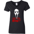 T-Shirts Black / S What's Your Favorite Scary Movie Women's V-Neck T-Shirt