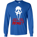 T-Shirts Royal / YS What's Your Favorite Scary Movie Youth Long Sleeve T-Shirt