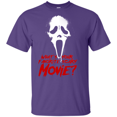 T-Shirts Purple / YXS What's Your Favorite Scary Movie Youth T-Shirt