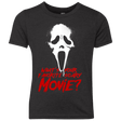 T-Shirts Vintage Black / YXS What's Your Favorite Scary Movie Youth Triblend T-Shirt