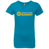 T-Shirts Turquoise / YXS When In Doubt Reboot Girls Premium T-Shirt