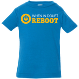 T-Shirts Cobalt / 6 Months When In Doubt Reboot Infant Premium T-Shirt