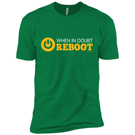 T-Shirts Kelly Green / X-Small When In Doubt Reboot Men's Premium T-Shirt