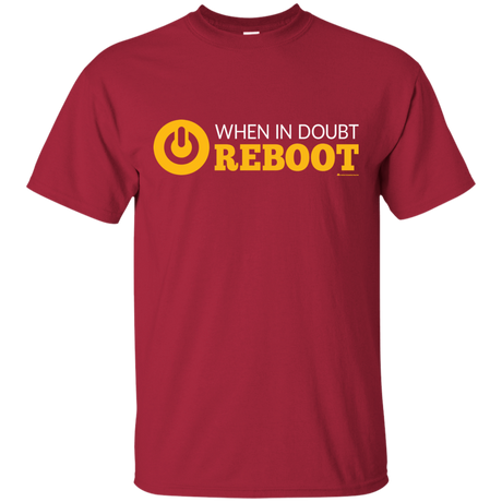 T-Shirts Cardinal / Small When In Doubt Reboot T-Shirt