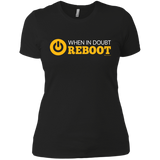 T-Shirts Black / X-Small When In Doubt Reboot Women's Premium T-Shirt