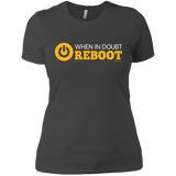 T-Shirts Heavy Metal / X-Small When In Doubt Reboot Women's Premium T-Shirt