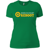 T-Shirts Kelly Green / X-Small When In Doubt Reboot Women's Premium T-Shirt