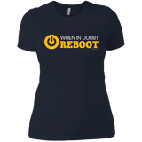 T-Shirts Midnight Navy / X-Small When In Doubt Reboot Women's Premium T-Shirt