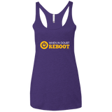 T-Shirts Purple Rush / X-Small When In Doubt Reboot Women's Triblend Racerback Tank