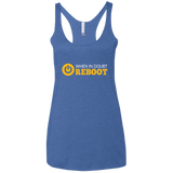 T-Shirts Vintage Royal / X-Small When In Doubt Reboot Women's Triblend Racerback Tank