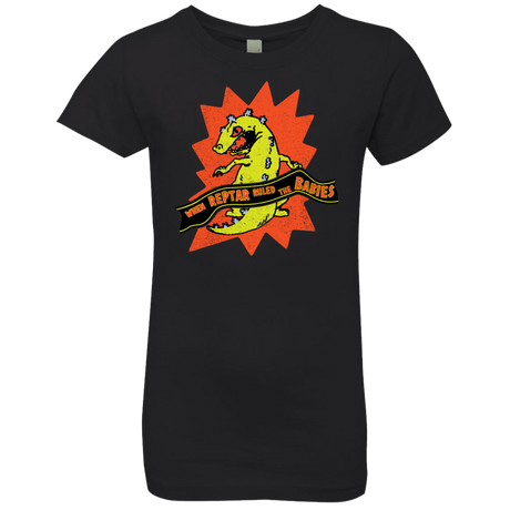 T-Shirts Black / YXS When Reptar Ruled The Babies Girls Premium T-Shirt
