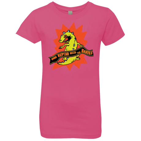 T-Shirts Hot Pink / YXS When Reptar Ruled The Babies Girls Premium T-Shirt