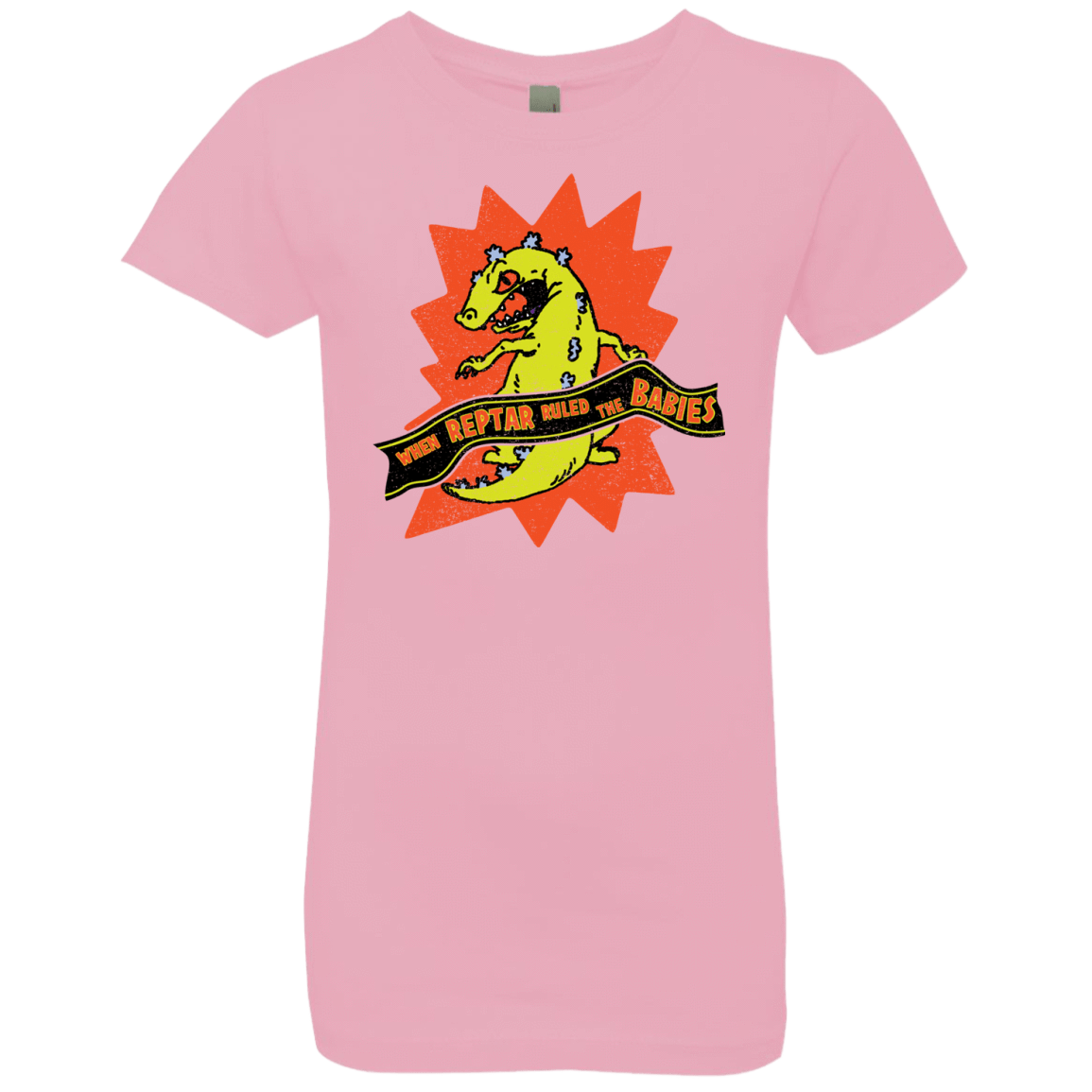T-Shirts Light Pink / YXS When Reptar Ruled The Babies Girls Premium T-Shirt