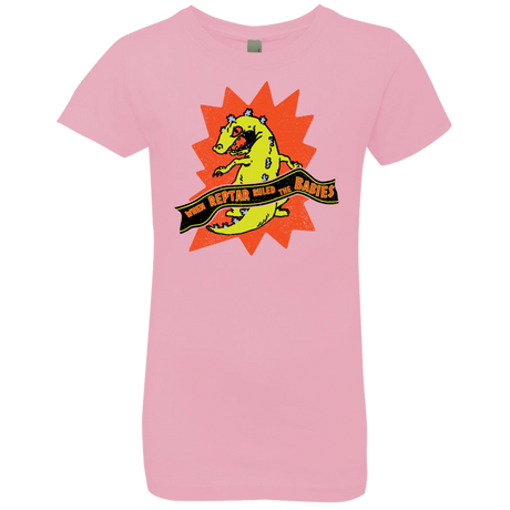 T-Shirts Light Pink / YXS When Reptar Ruled The Babies Girls Premium T-Shirt