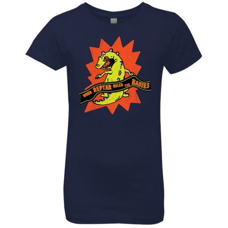 T-Shirts Midnight Navy / YXS When Reptar Ruled The Babies Girls Premium T-Shirt