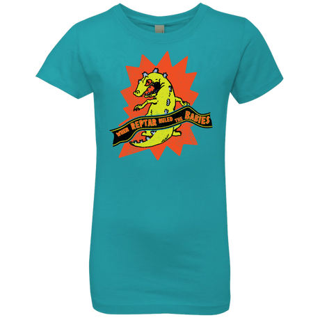 T-Shirts Tahiti Blue / YXS When Reptar Ruled The Babies Girls Premium T-Shirt