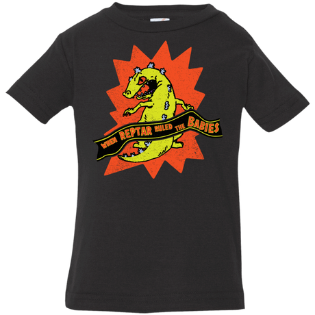 T-Shirts Black / 6 Months When Reptar Ruled The Babies Infant Premium T-Shirt