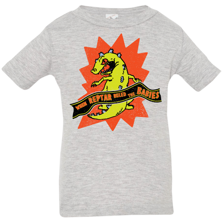 T-Shirts Heather Grey / 6 Months When Reptar Ruled The Babies Infant Premium T-Shirt