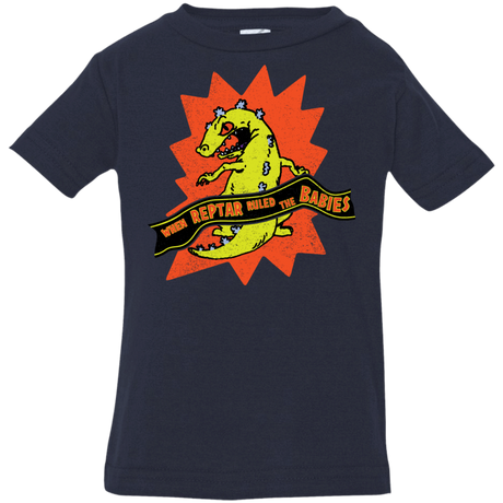 T-Shirts Navy / 6 Months When Reptar Ruled The Babies Infant Premium T-Shirt