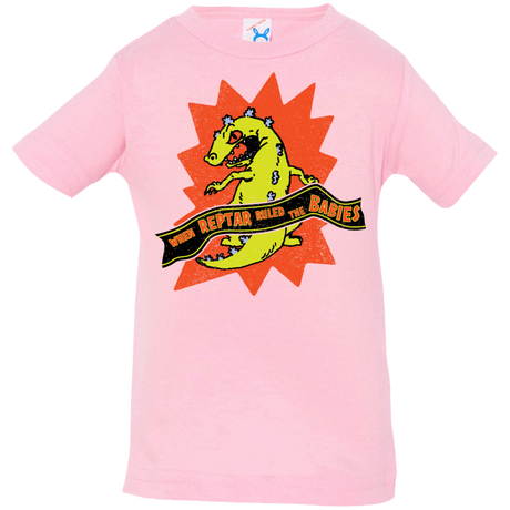T-Shirts Pink / 6 Months When Reptar Ruled The Babies Infant Premium T-Shirt