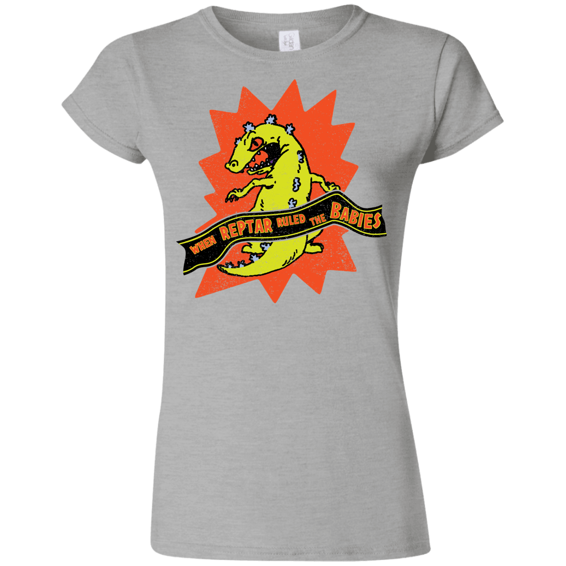 T-Shirts Sport Grey / S When Reptar Ruled The Babies Junior Slimmer-Fit T-Shirt