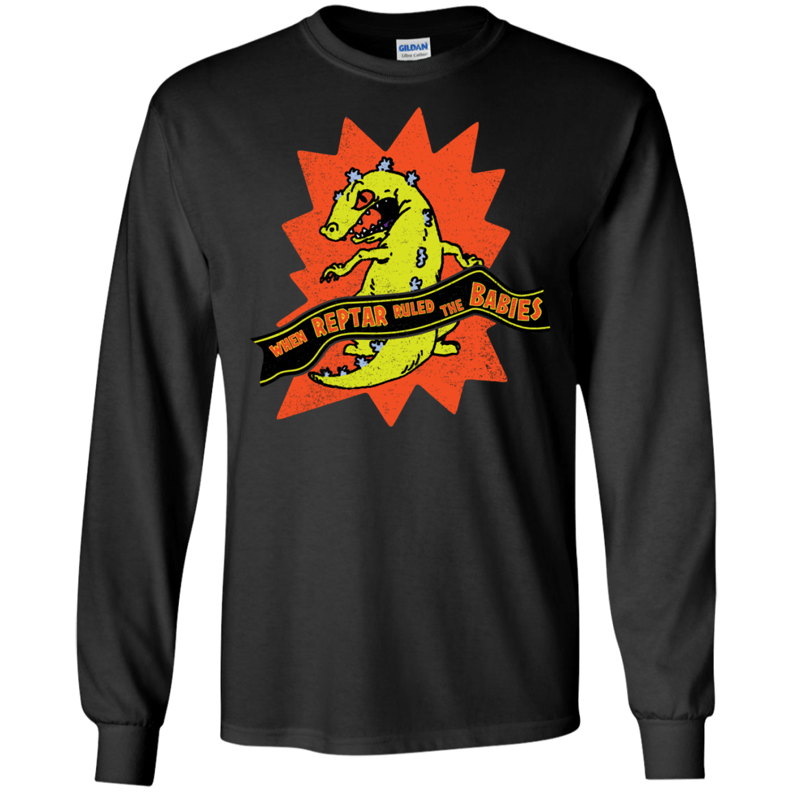 When Reptar Ruled The Babies Men's Long Sleeve T-Shirt