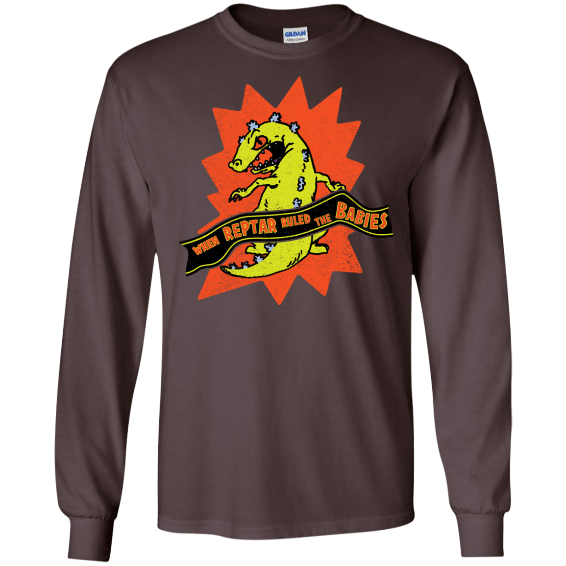 When Reptar Ruled The Babies Men's Long Sleeve T-Shirt