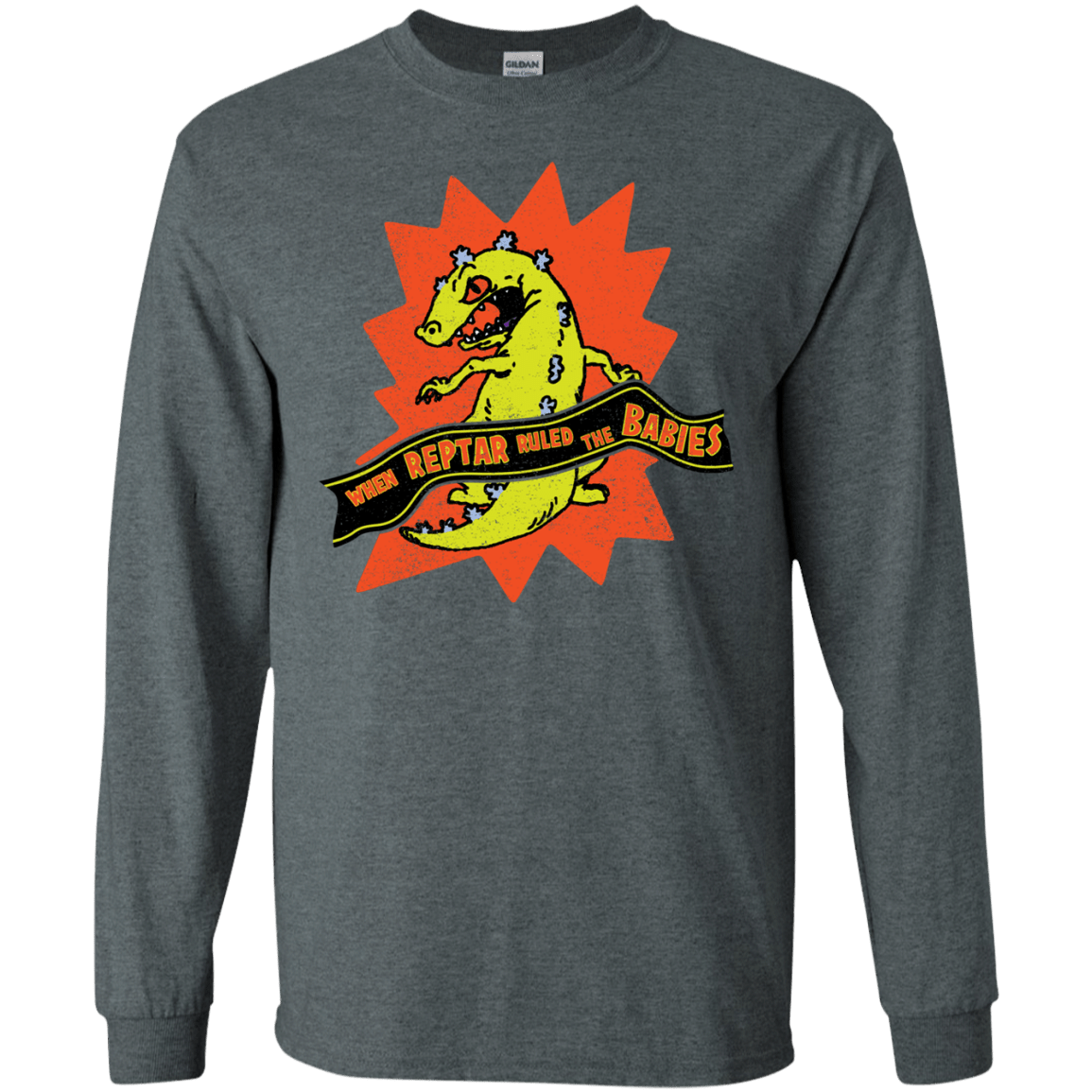 When Reptar Ruled The Babies Men's Long Sleeve T-Shirt