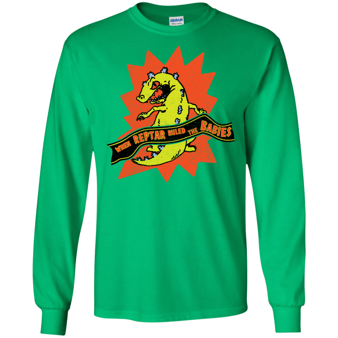 When Reptar Ruled The Babies Men's Long Sleeve T-Shirt