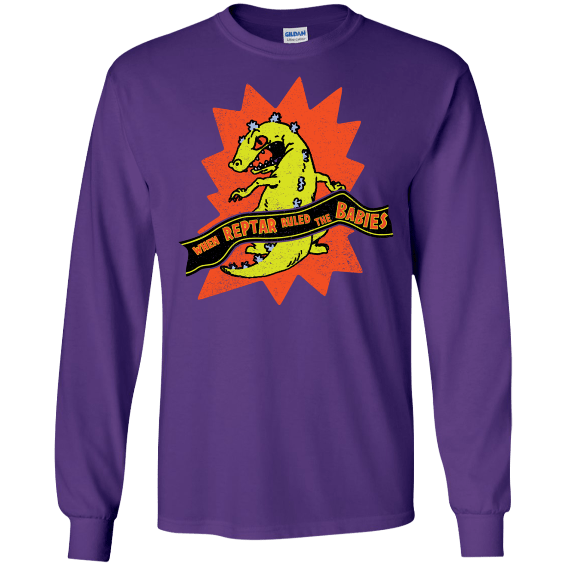 When Reptar Ruled The Babies Men's Long Sleeve T-Shirt