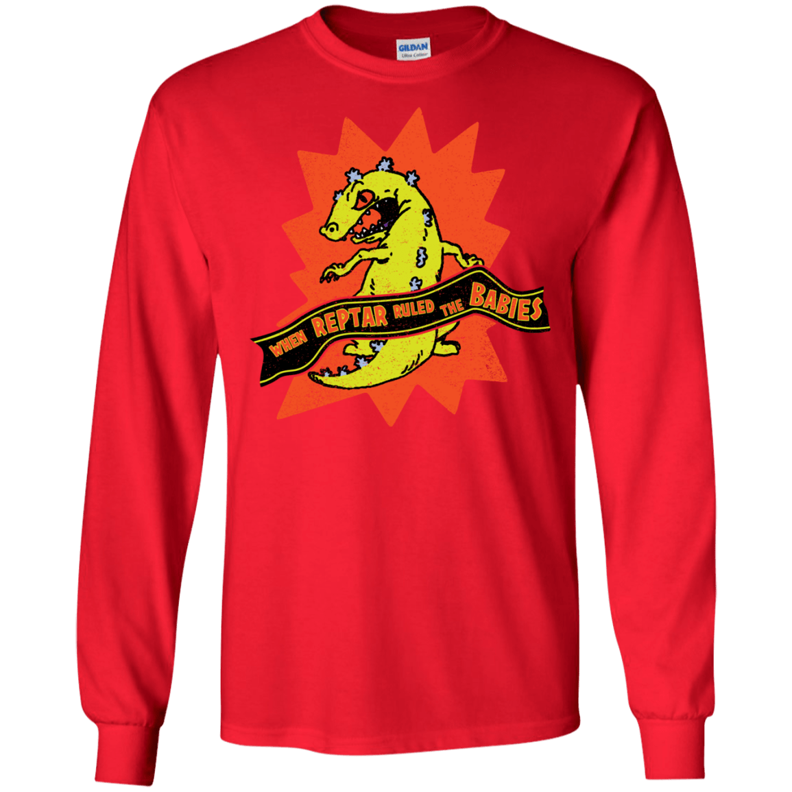 When Reptar Ruled The Babies Men's Long Sleeve T-Shirt