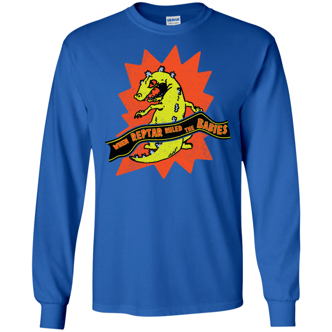 When Reptar Ruled The Babies Men's Long Sleeve T-Shirt