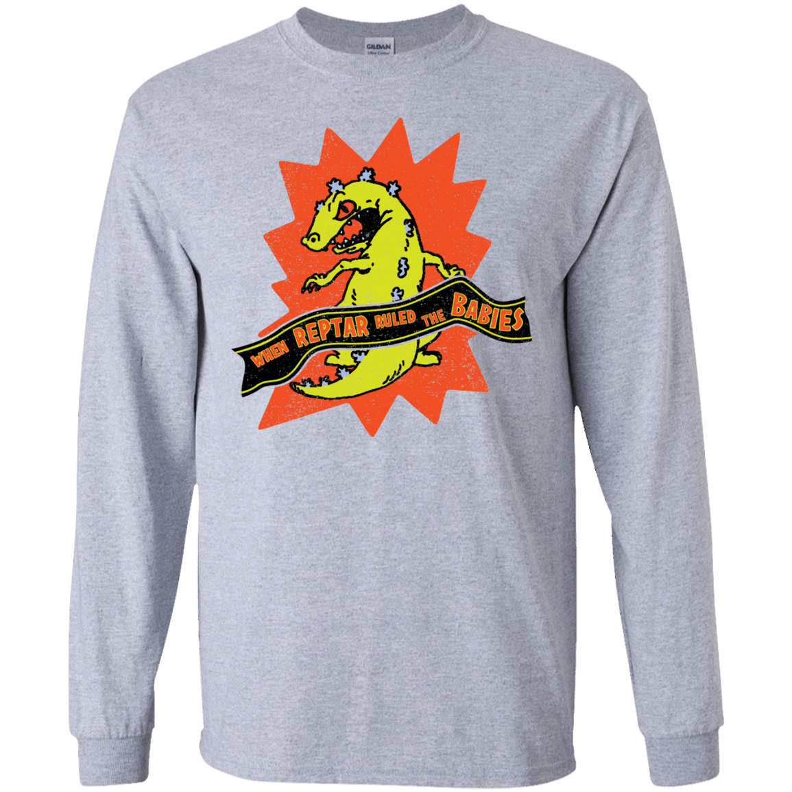 When Reptar Ruled The Babies Men's Long Sleeve T-Shirt