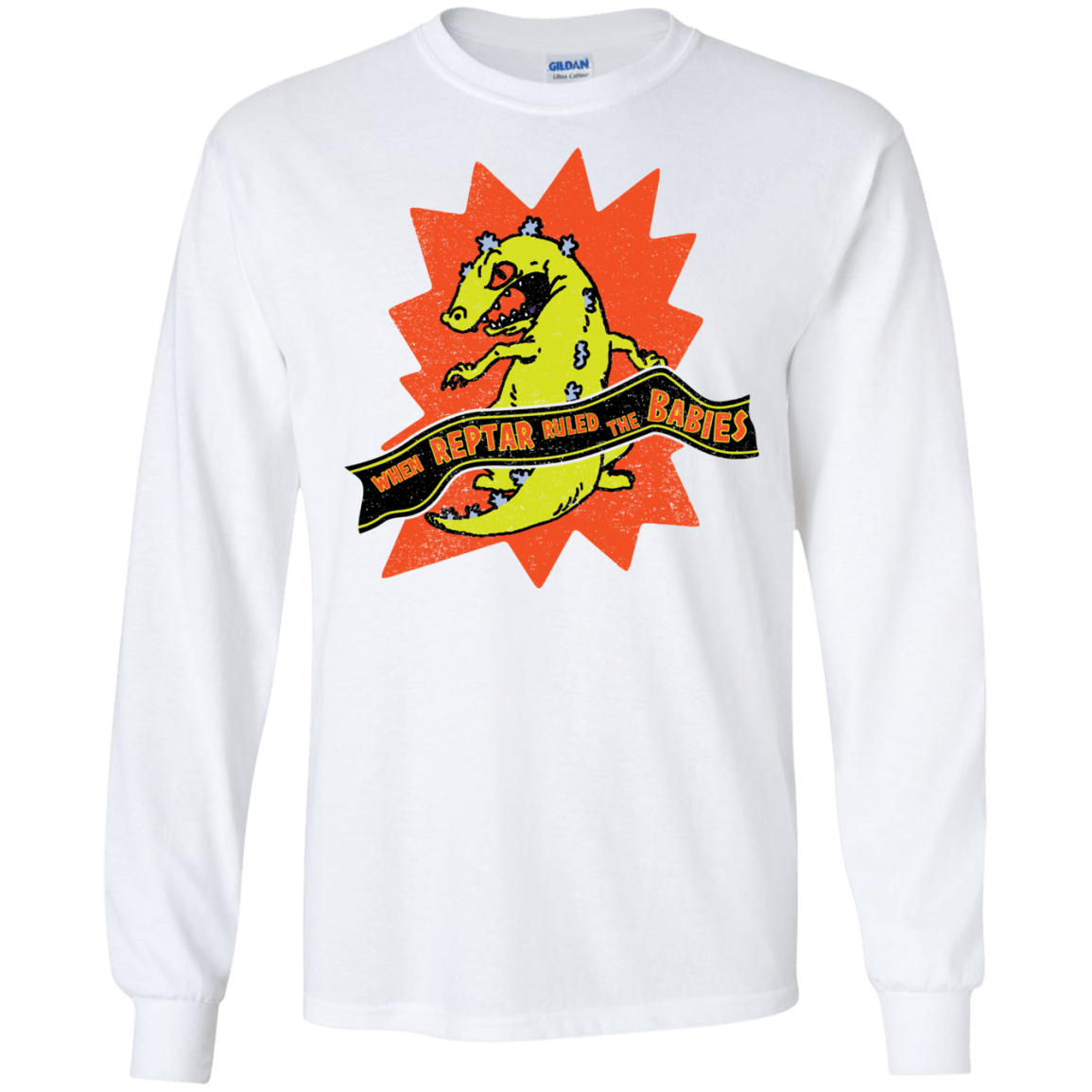 When Reptar Ruled The Babies Men's Long Sleeve T-Shirt