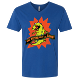 T-Shirts Royal / X-Small When Reptar Ruled The Babies Men's Premium V-Neck