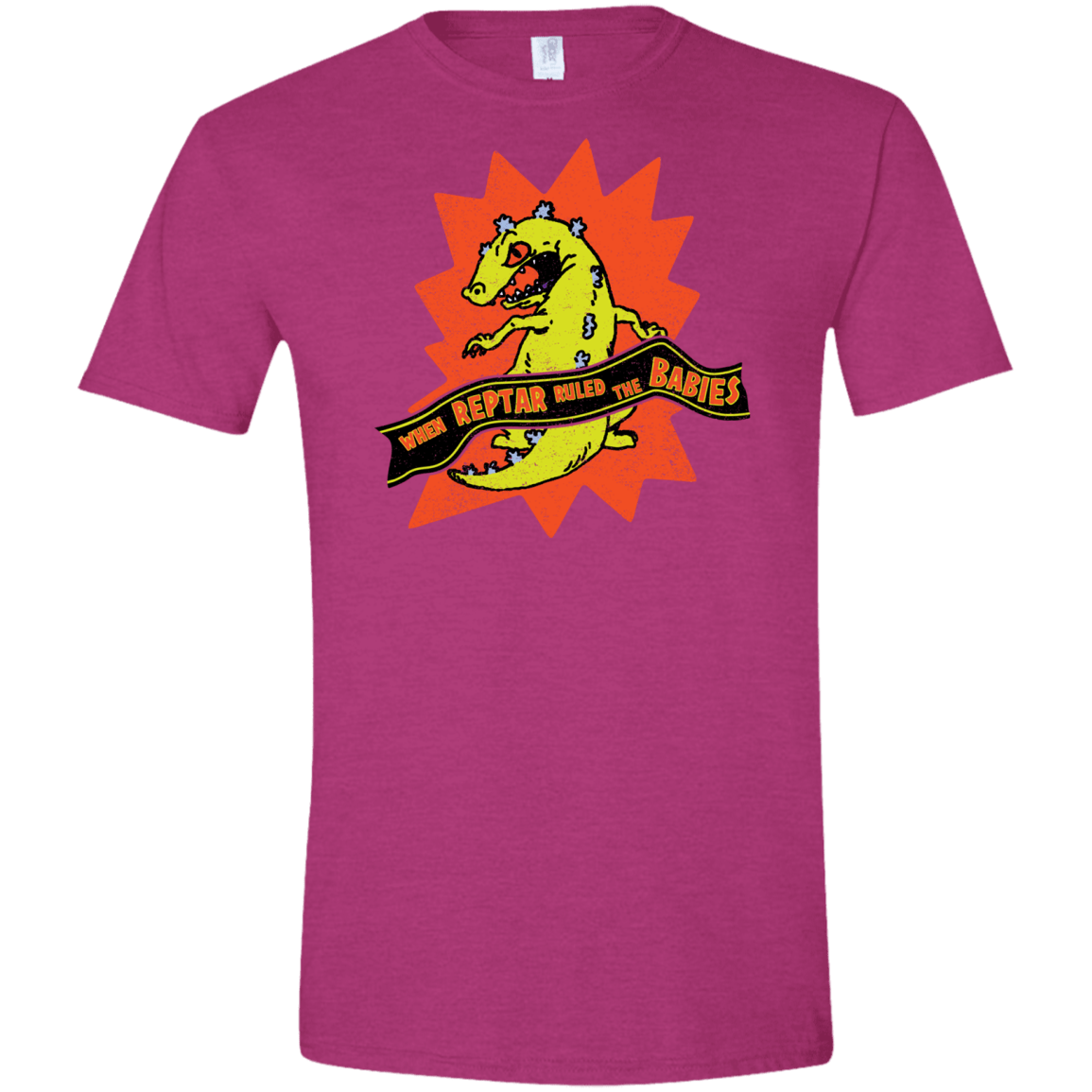 When Reptar Ruled The Babies Men's Semi-Fitted Softstyle