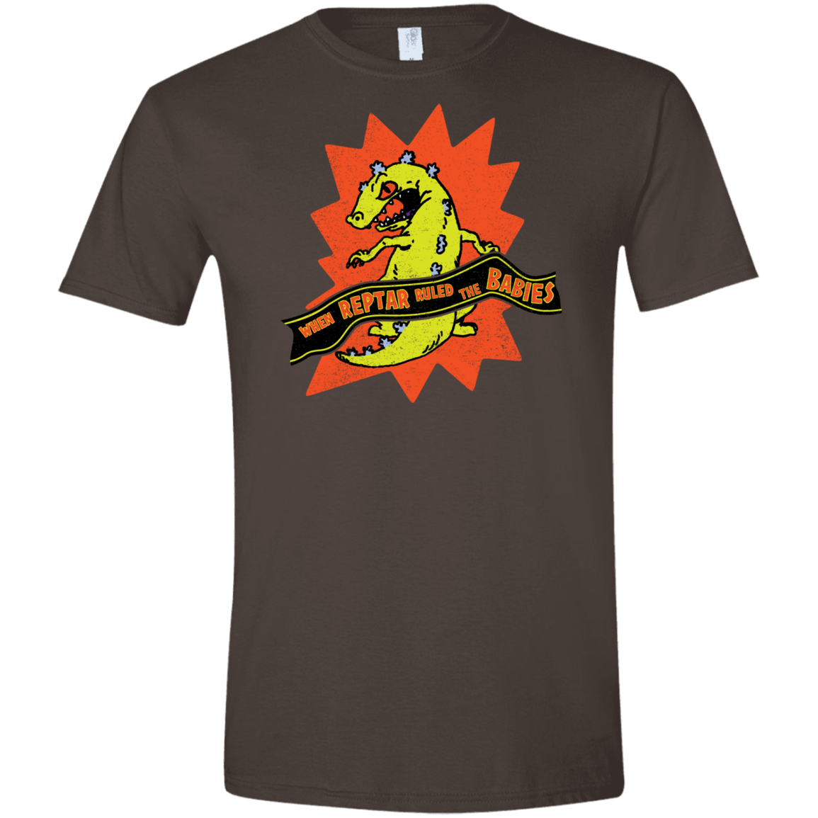 When Reptar Ruled The Babies Men's Semi-Fitted Softstyle