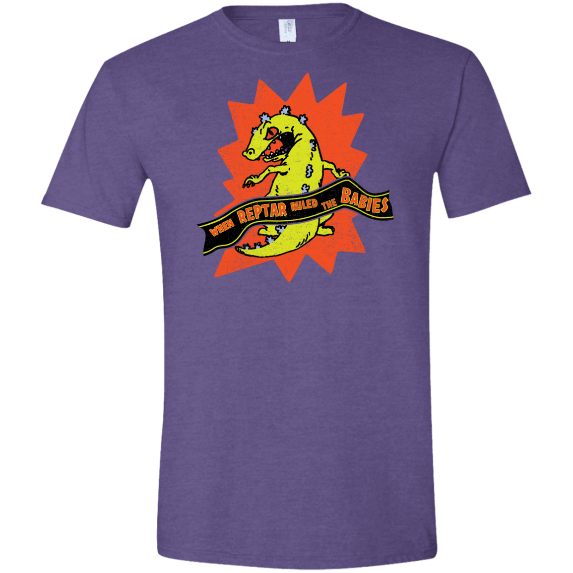 When Reptar Ruled The Babies Men's Semi-Fitted Softstyle