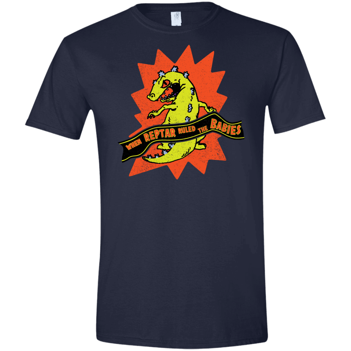 When Reptar Ruled The Babies Men's Semi-Fitted Softstyle