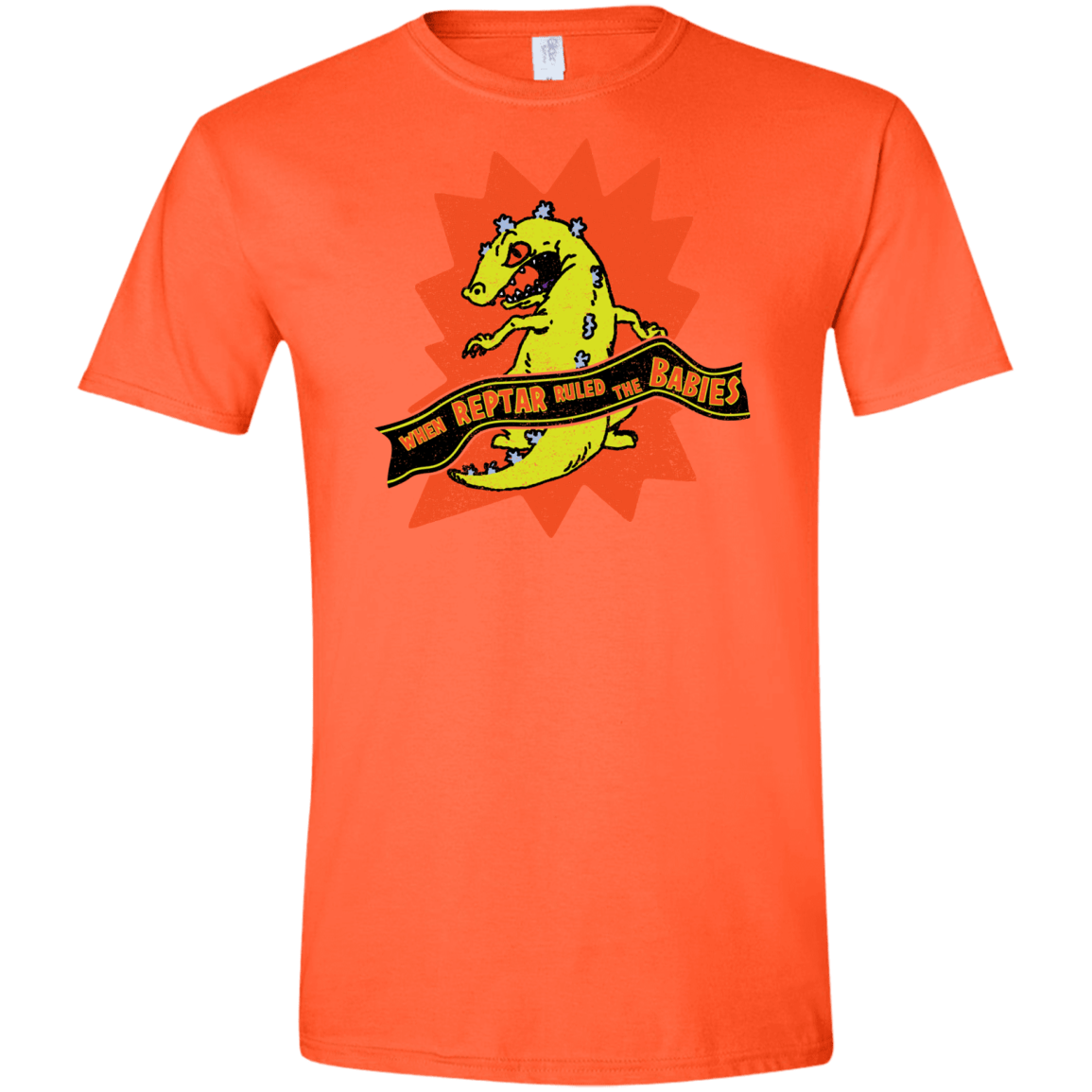 When Reptar Ruled The Babies Men's Semi-Fitted Softstyle