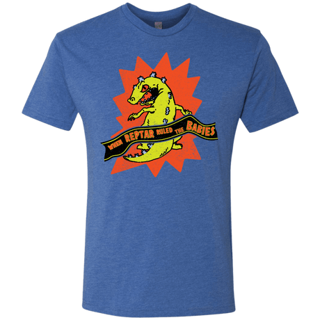 T-Shirts Vintage Royal / S When Reptar Ruled The Babies Men's Triblend T-Shirt