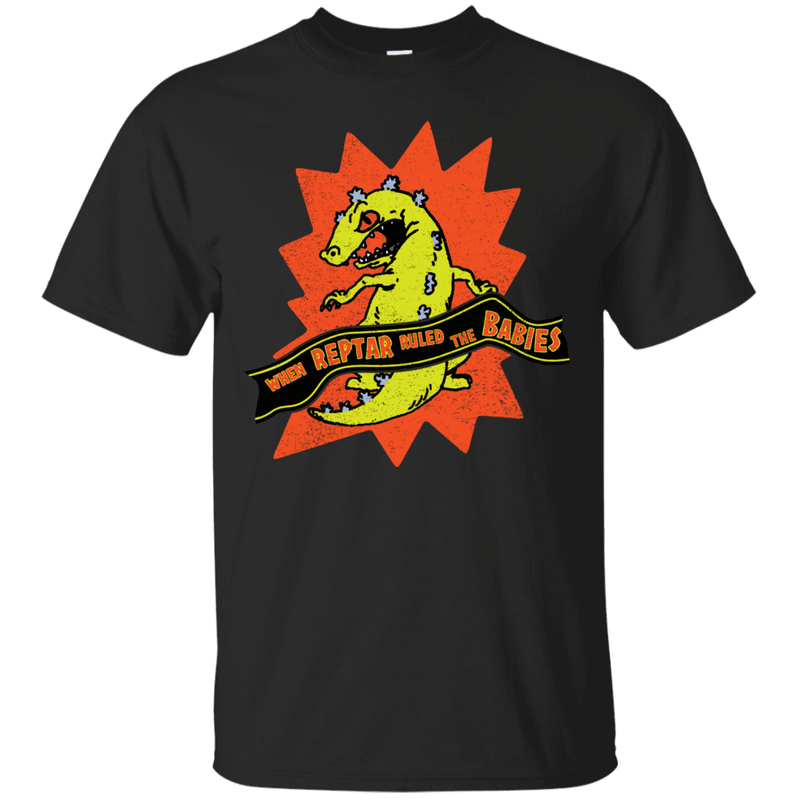 T-Shirts Black / S When Reptar Ruled The Babies T-Shirt