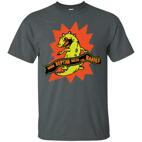 T-Shirts Dark Heather / S When Reptar Ruled The Babies T-Shirt