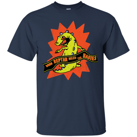 T-Shirts Navy / S When Reptar Ruled The Babies T-Shirt