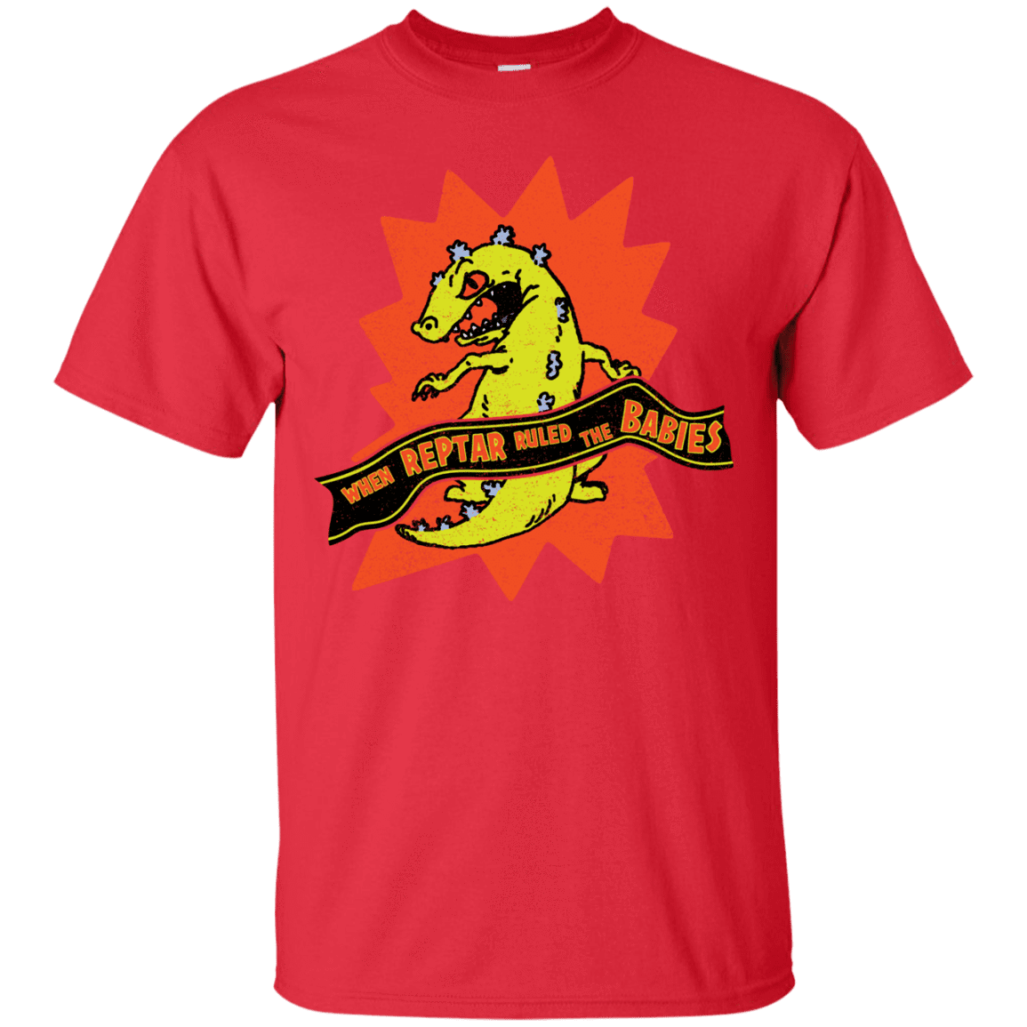 T-Shirts Red / S When Reptar Ruled The Babies T-Shirt